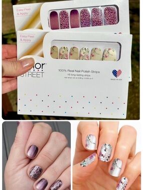 Color Street Retired Rule of Plum & Flora Good Time